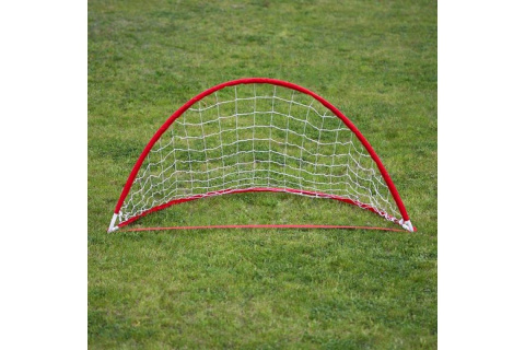 BRAMKA PIŁKARSKA NT0160 160X80CM CZERW. /NILS