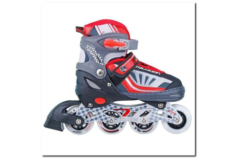 ŁYŻWOROLKI REGULOWANE 2W1 NH900 ROZM. S (30-33) /NILS