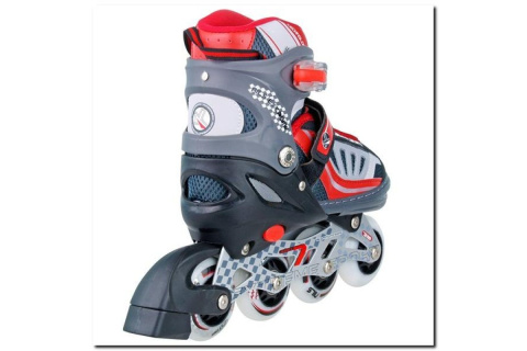 ŁYŻWOROLKI REGULOWANE 2W1 NH900 ROZM. S (30-33) /NILS