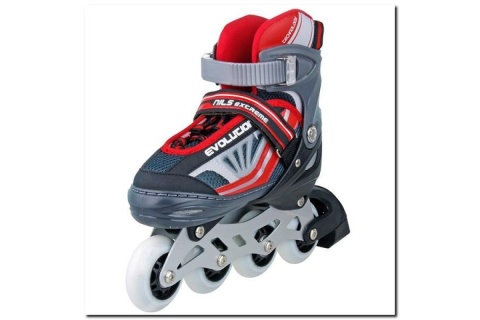 ŁYŻWOROLKI REGULOWANE 2W1 NH900 ROZM. S (30-33) /NILS