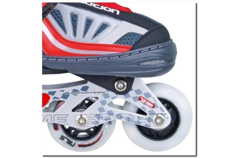 ŁYŻWOROLKI REGULOWANE 2W1 NH900 ROZM. S (30-33) /NILS