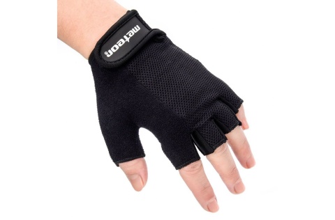 RĘKAWICZKI ROWEROWE GL BASIC 20 ROZM. XL CZARN. /METEOR