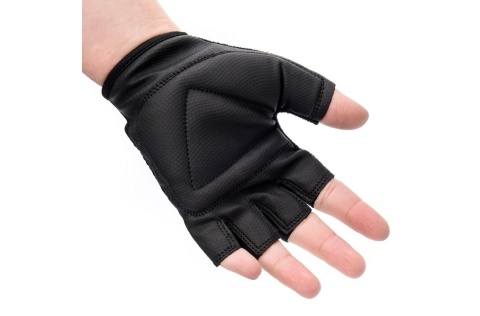 RĘKAWICZKI ROWEROWE GL BASIC 20 ROZM. XL CZARN. /METEOR