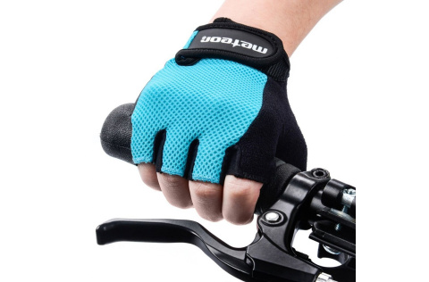 RĘKAWICZKI ROWEROWE GL BASIC 20 ROZM. M NIEB. /METEOR