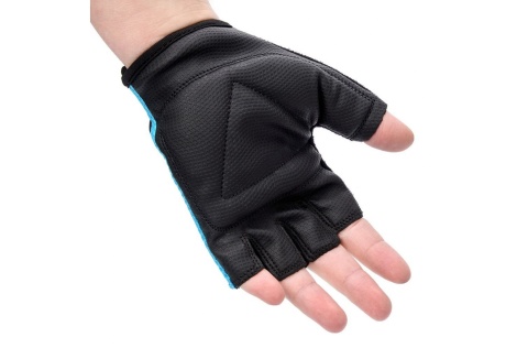 RĘKAWICZKI ROWEROWE GL BASIC 20 ROZM. S NIEB. /METEOR