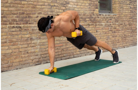 MATA DO ĆWICZEŃ PVM01 160X60CM SZAR. /PAVIFLEX