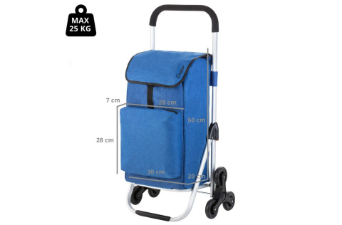 WÓZEK ZAKUPOWY DO POKONYWANIA SCHODÓW EXPERT PREMIUM /CRUISER