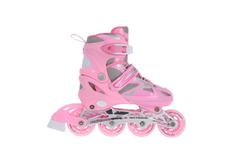 ŁYŻWOROLKI REGULOWANE 2W1 NH18366 ROZM. M (35-38) /NILS