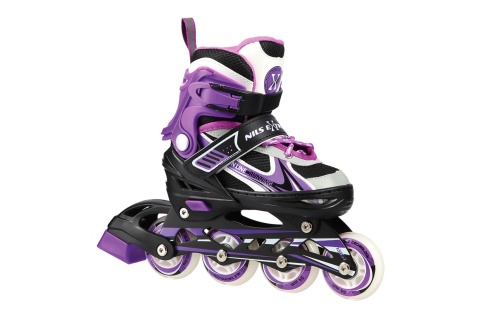 ŁYŻWOROLKI REGULOWANE 2W1 NF18188 ROZM. S (29-33) /NILS