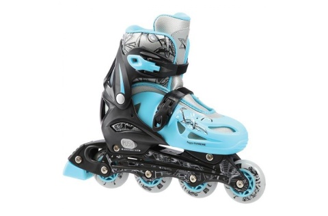 ŁYŻWOROLKI REGULOWANE 4W1 NH0320 ROZM. M (35-38) /NILS