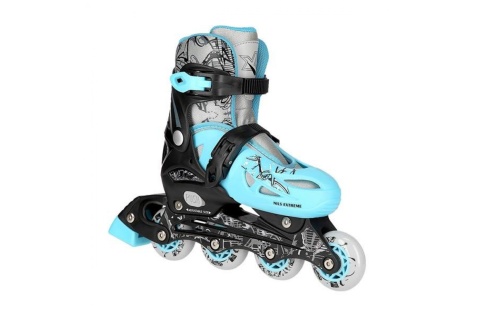 ŁYŻWOROLKI REGULOWANE 4W1 NH0320 ROZM. M (35-38) /NILS