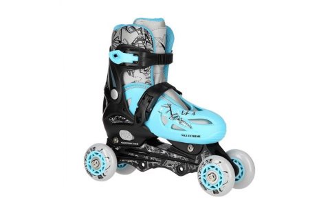 ŁYŻWOROLKI REGULOWANE 4W1 NH0320 ROZM. M (35-38) /NILS