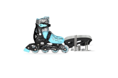 ŁYŻWOROLKI REGULOWANE 4W1 NH0320 ROZM. M (35-38) /NILS