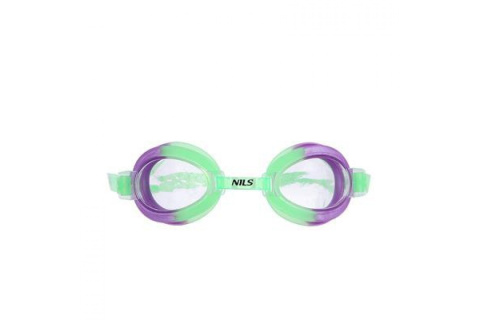 OKULARY PŁYWACKIE 173 ZIEL-FIOL. /NILS