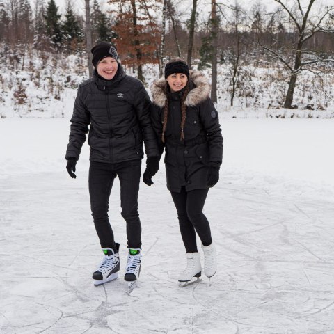 ŁYŻWY HOKEJOWE HIEL ROZM. 44 /ACTION