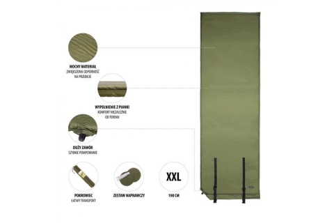 MATA SAMOPOMPUJĄCA NC4302 ZIEL. /NILS