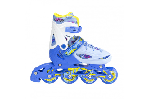 ŁYŻWOROLKI WROTKI ŁYŻWY NH1105 A 3W1 ROZM. S NIEB. /NILS