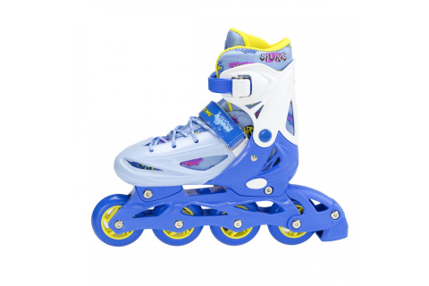 ŁYŻWOROLKI WROTKI ŁYŻWY NH1105 A 3W1 ROZM. S NIEB. /NILS