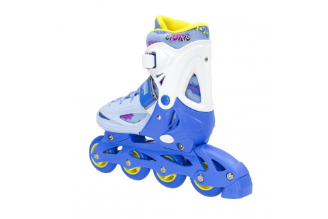 ŁYŻWOROLKI WROTKI ŁYŻWY NH1105 A 3W1 ROZM. S NIEB. /NILS