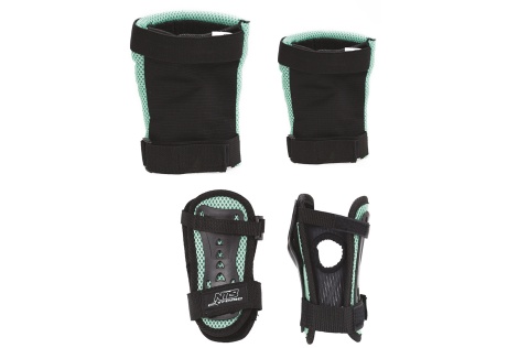 OCHRANIACZE H706 ROZM. L ZESTAW CZARN-MIĘT. /NILS