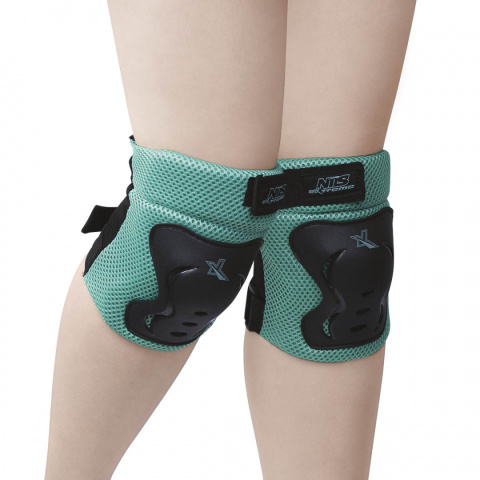 OCHRANIACZE H706 ROZM. L ZESTAW CZARN-MIĘT. /NILS