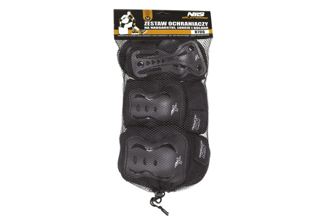 OCHRANIACZE H706 ROZM. M ZESTAW CZARN. /NILS