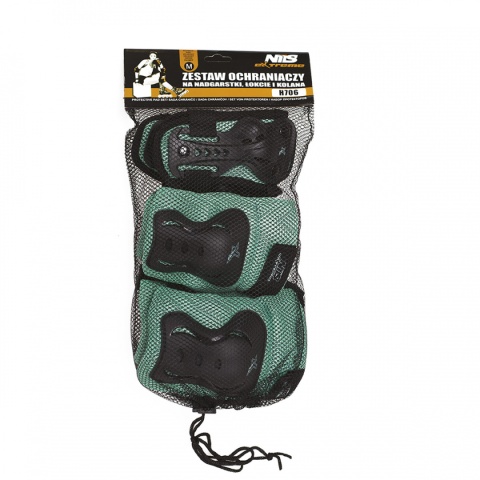 OCHRANIACZE H706 ROZM. S ZESTAW CZARN-MIĘT. /NILS