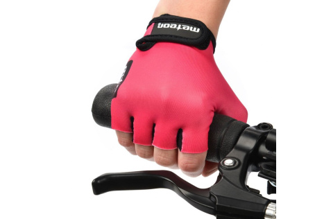 RĘKAWICZKI ROWEROWE JUNIOR ROZM. S /METEOR