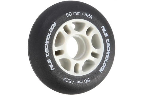 KÓŁKA DO ROLEK 80X24 82A PU 4SZT CZARN. /NILS