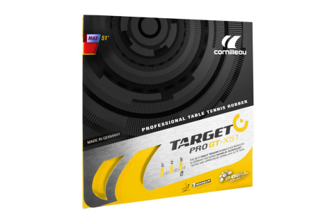 OKŁADZINA PALETKI DO PING PONGA TARGET PRO GT-X51 2.0 CZERW. /CORNILLEAU