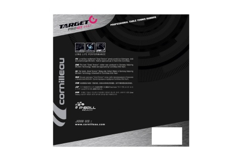 OKŁADZINA PALETKI DO PING PONGA TARGET PRO GT-H47 CZARN. /CORNILLEAU