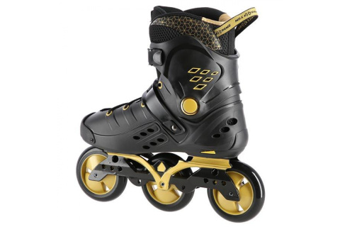 ŁYŻWOROLKI SLALOMOWE NA20006 ROZM. 36 CZARN-ZŁOT. /NILS