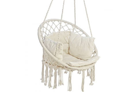 FOTEL WISZĄCY LUXE 80X60CM /SASKA GARDEN