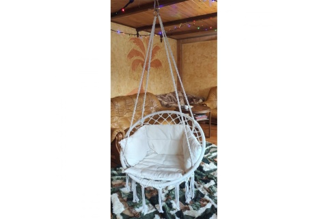 FOTEL WISZĄCY LUXE 80X60CM /SASKA GARDEN