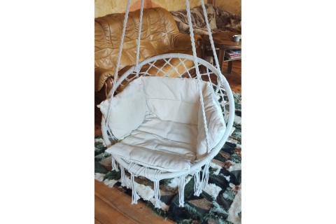 FOTEL WISZĄCY LUXE 80X60CM /SASKA GARDEN