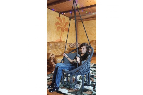 FOTEL WISZĄCY S1026954 80X60CM /SASKA GARDEN