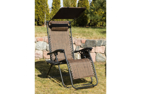 FOTEL LEŻAK OGRODOWY PLAŻOWY S1032337 /SASKA GARDEN