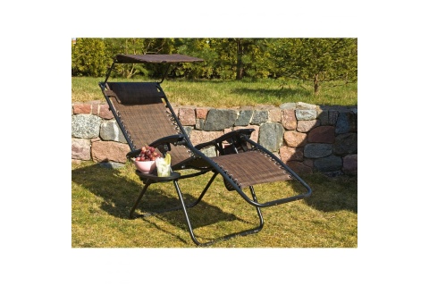 FOTEL LEŻAK OGRODOWY PLAŻOWY S1032337 /SASKA GARDEN