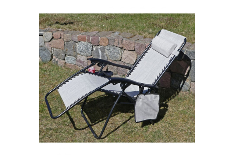FOTEL LEŻAK OGRODOWY PLAŻOWY S1032306 /SASKA GARDEN