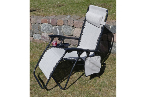 FOTEL LEŻAK OGRODOWY PLAŻOWY S1032306 /SASKA GARDEN