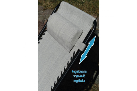 FOTEL LEŻAK OGRODOWY PLAŻOWY S1032306 /SASKA GARDEN