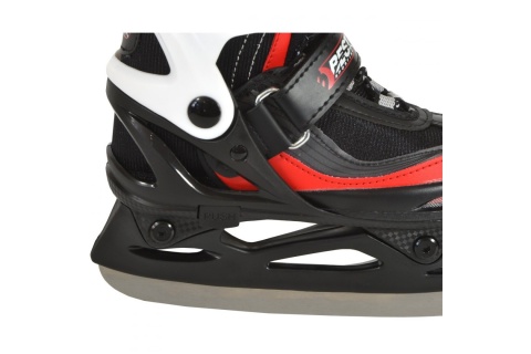 ŁYŻWY REGULOWANE BEST SPORTING 34-37 CZARN-CZERW. /BEST SPORTING