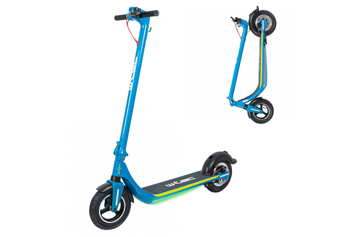HULAJNOGA ELEKTRYCZNA SKŁADANA DALFIN 10" NIEB. /W-TEC HULAJNOGA ELEKTRYCZNA SKŁADANA DALFIN 10" NIEB. /W-TEC