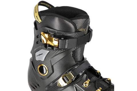 ŁYŻWOROLKI SLALOMOWE NA20002 ROZM. 35 CZARN-ZŁOT. /NILS