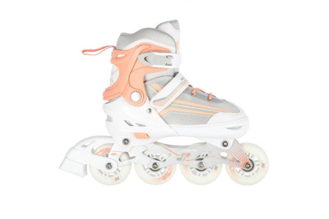 ŁYŻWOROLKI REGULOWANE 2W1 NH18190 ROZM. L (39-43) /NILS