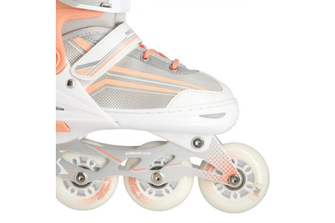 ŁYŻWOROLKI REGULOWANE 2W1 NH18190 ROZM. L (39-43) /NILS