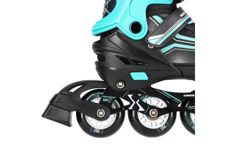 ŁYŻWOROLKI REGULOWANE 2W1 NH18190 ROZM. M (34-38) /NILS