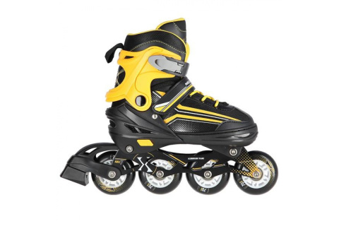 ŁYŻWOROLKI REGULOWANE 2W1 NH18190 ROZM. L (39-43) /NILS