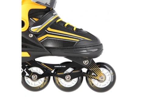 ŁYŻWOROLKI REGULOWANE 2W1 NH18190 ROZM. L (39-43) /NILS