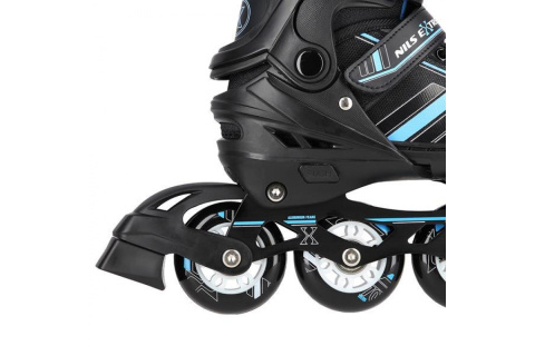 ŁYŻWOROLKI REGULOWANE 2W1 NH18191 ROZM. S (29-33) /NILS